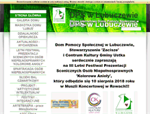 Tablet Screenshot of dpslubuczewo.pl